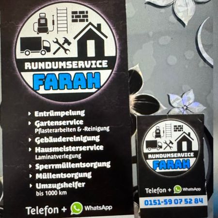 Farah für Umzüge und Entrümpelung Service 