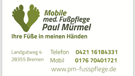 Mobile med. Fußpflege Paul Mürmel