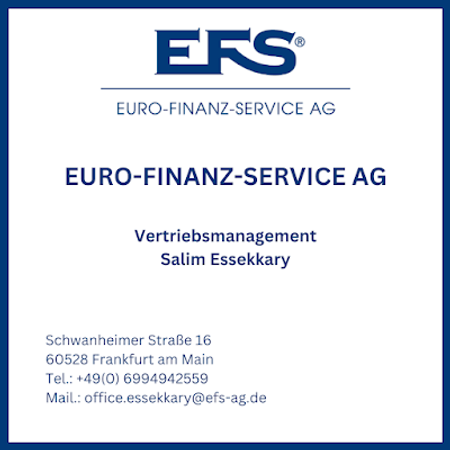 EFS Euro Finanz Service Vermittlungs AG Frankfurt / Salim Essekkary